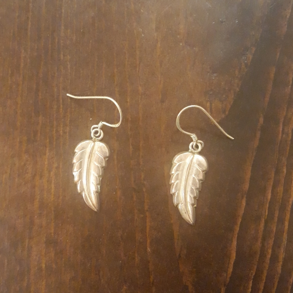 Leaf Drop Earrings